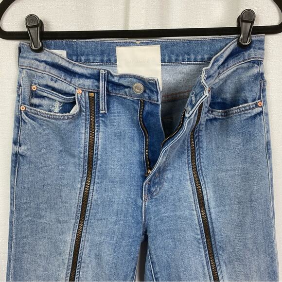 Mother Superior High Waisted Rascal Zip Step Fray in Misbeliever Sz.27 - Picture 8 of 16
